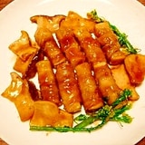 【中華ごま】高野豆腐で豚の角煮風、エリンギアワビ風